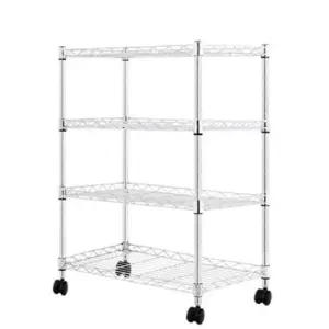 [하프클럽/]무드등 수납장 철제 와이어 선반 고광택 조립형 수납함