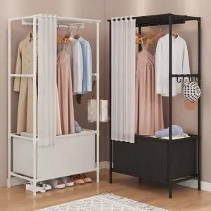 [하프클럽/]행거 옷걸이 스탠드형 드레스룸 수납 정리함 튼튼한 조립식 의