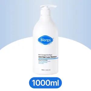 바이오가 바이오틴 손상모발개선 탈모완화 샴푸 1000ml 돌콩배아 대용량