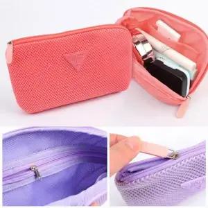화장품가방 파우치 다용도가방 손가방 지퍼형+밴 WFIPUEP