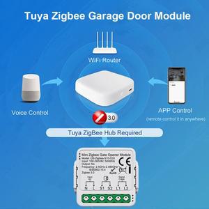투야 지그비 차고 문 개폐기 컨트롤러 게이트 오프너 모듈 타이머 스마트 라이프 앱 원격 알렉사 구글 홈
