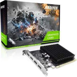 ARDIYES GT 730 4GB GDDR3 GPU 4X HDMI 그래픽 카드 4개의 독립 디스플레이 멀티 모니터 설정 64비트 DDR3