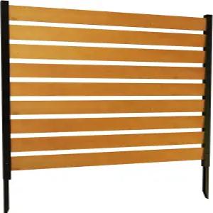 외부를 위한 프라이버시 펜스 패널 파내기 금지 정원 스크린 야외 쓰레기통 에어컨 퇴비통용 나무