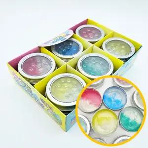 3500 투톤 아이스 퍼티 12개입 1박스 - 탱탱볼 주물럭 만들기 변형 핸드토이 스트레스해소