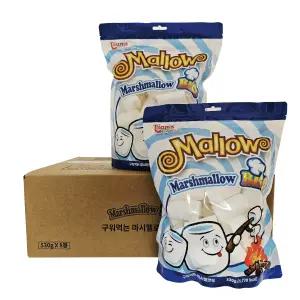 Tommy&Tim 대용량 빅 마시멜로우 베이커리 쿠키 머시멜로우 530g x 8봉(1박스)