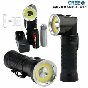 LED손전등 충전후레쉬 랜턴 1200루멘 미니라이트 자전거