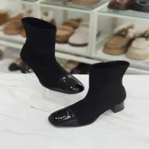 [한슈]한슈 세이브존07 에나멜 앵클부츠5cm HS797755ct (44372750)