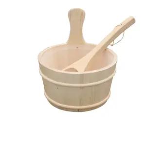 나무 주걱 양동이 냄비 뒤집개 수영장 찜통 사우나 주방