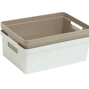 (올핀)수납함 브릭스 멀티바스켓 6호 35x25x14cm 정리함