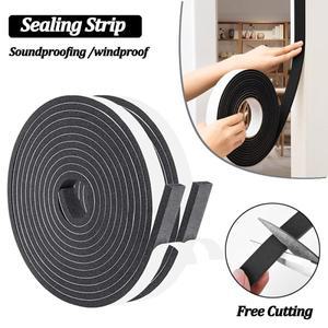 5m  자체 접착 창 씰링 스트립 도어 방음 방풍 먼지 테이프 캐비닛 솔기 절연 스트리핑