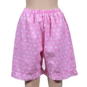 시원한 지지미원단 여성7부 엠보 파자마 슬립 촉감 바지 바지