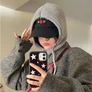 싸더라 니트 바라클라바 후드넥워머 고급형 두꺼운 겨울 후드모자 비니