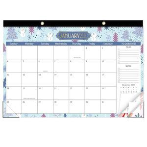 거스리 책상 달력 2026-2027, 2026년 1월부터 2027년 6월까지의 위 달력, 17인치 x 11 5인치 대형 학년 벽 할 일 목록 및 사무실 가정 교사 계획 참고 사항