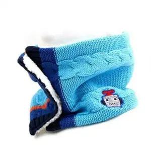 플라이봇 넥워머 키즈 방한 목도리 겨울 니트 목도리