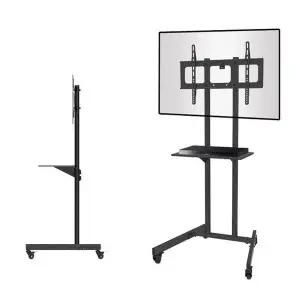 [에이치플러스몰]모니터 대형 이동식이동식 티비거치대 모니터스탠드거치대