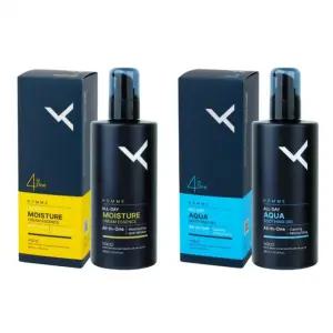 바찌 옴므 4IN1 올데이 모이스처 크림 에센스 올인원/ 아쿠아 수딩젤 올인원 300ML 2종