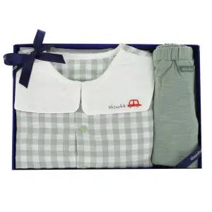 [압소바] 2026SS 미료 상하복(민트)(아기선물) (2A1113003)