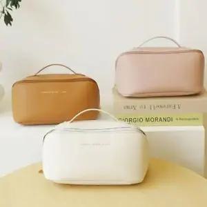 여행용 파우치 가죽 대용량 메이크업 휴대용 화장품 (WFKCQ7O)