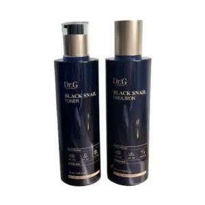 닥터지 블랙 스네일 토너 에멀전 세트 150ml 달팽이 스킨 로션 수분 공급