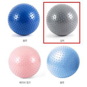 실버 짐볼 65cm 요가 헬스 스트레칭 마사지볼 GymBall