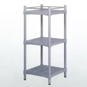 고정카트 다용도선반 진열대 BK-미니쉘빙3단 쉘빙 (WFKBRUE)