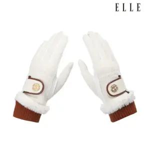 엘르골프 세이브존01 여성 장식 포인트 양손 장갑  6K88151 220