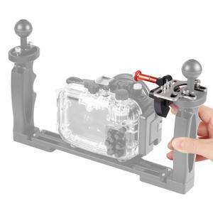 셔터 트리거 확장 레버 수중 트레이 다이빙 액션 카메라 방수 하우징 케이스  WMAN 호환  마운트 어댑터