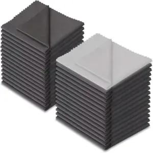 Xthel (30팩) 극세사 클리닝 천 안경 카메라 렌즈 물티슈 재사용 가능 보풀 없음 줄무늬 및 스크래치 없는