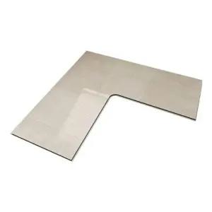 규조토 코너 발매트 주방 미끄럼방지 L자 100x100x45cm 욕실 화장실 현관 바닥 깔개