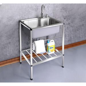 간이 개수대 스테인리스 카페 이동식 베란다 세면대 싱크대 원룸