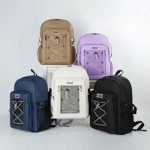 학생 포켓 남녀공용 남성백팩 메쉬 배낭 여행 WFIQ3F4