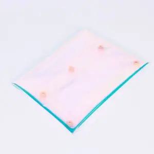 고품질 똑딱이 홀로그램 PVC 파우치 대 (WFKDPGU)