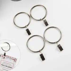 커튼봉 원형 집게 실버 연결형 압축봉 커튼 수납 용품 WFIMLSS