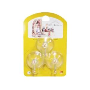 공간활용행거 행거 벽부착 3개입 리틀버니 3개입벽부착행거 (WFKC4HQ)