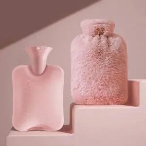 물주머니 보온 찜질팩 온수 겨울 생리 극세사커버 (WFKEMRM)