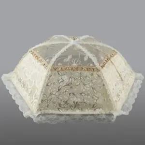 육각 밥상보 식탁용음식덮개 원형식탁보 육각덮개 원형식탁덮개 (WFKBY2S)