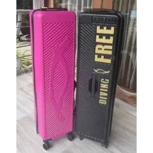 롱핀 하드케이스 캐리어 스쿠버 가방 스킨스쿠버 핀백