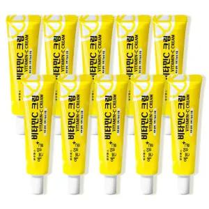 웰빙헬스 예쁜얼굴 비타민C 크림 10개