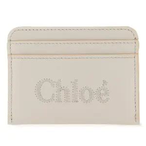 [끌로에] 끌로에 25FW 로고 자수 카드지갑 와일드그레이 CHC23SP868I10 084