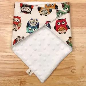 턱받이 스노우빕 스카프빕 국내제작 부엉이 극세사