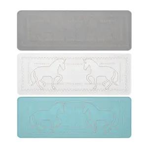 에스닉퀼트 주방매트특대 발닦개 싱크대 러그개 면발 부엌 씽크대 발판 대판 극세사판 매트