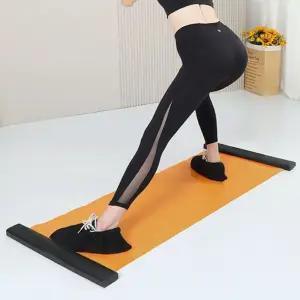 홈트레이닝 슬라이딩 매트 오렌지 200cm운동 짐매 헬스 스포츠