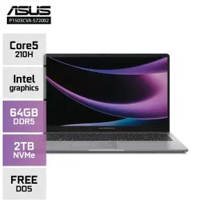 ASUS ExpertBook P1 P1503CVA-S72002 코어5 210H 15.6인치 대학생 노트북 64GB 2TB YO