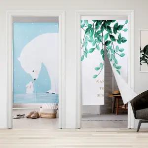 바란스 가림막커튼 창문가리개 주방 현관 중문 베란다방 막천 가림천 커튼