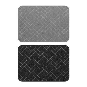 헤링본퀼트 면발매트 부엌 싱크대판 욕실러그 미니현관 닦개 화장실 매트 욕실