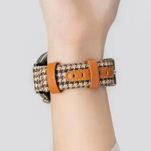 갤럭시워치4 캔버스 가죽 밴드 시계줄 20mm트랩 트랩 마트 마트스