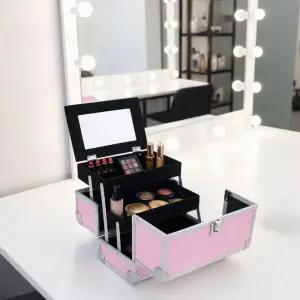 깔끔한 메이크업 도구 보관함 다층 네일아트 수납박스소품 화장품함 정리함
