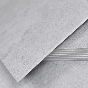 점착식 데코타일 3T 무광콘크리트그레이 1박스실내인테리어 주방및보수 바닥 형타일 베란다시공 사무공간