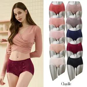 [샤빌] 히든 X-크로스 보정 모달 팬티 10종