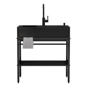 간이 싱크대 스테인리스 이동식 세척대 다용도 주방